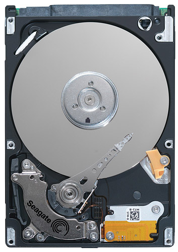 Первый гибридный диск для ноутбуков Momentus 5400 PSD от Seagate